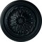 Ekena Millwork Wigan Ceiling Medallion, Hand-Painted Night Shade, 16"OD x 2 1/4"P CM16WGNSF - alternate 1